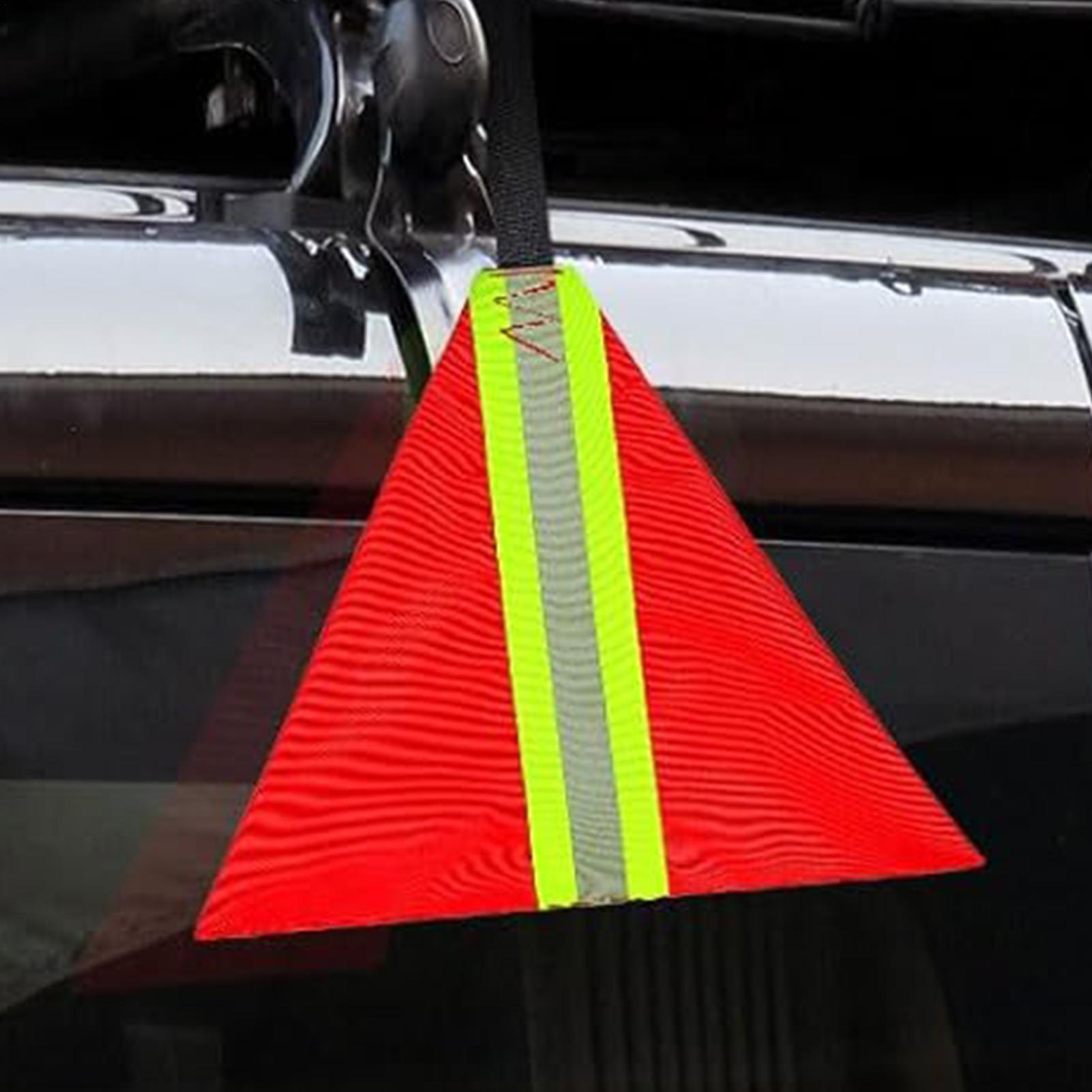 Women'S Kayak Accessories - Red Tow Flag Reflective Safety Kayak