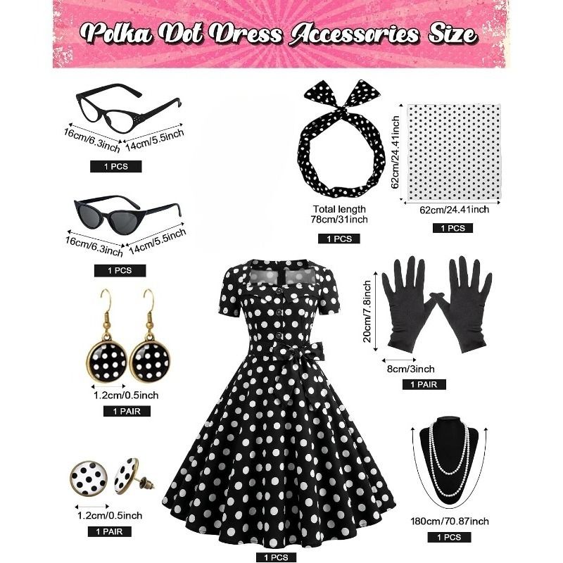 1950s Elegant Vintage Dresses  - огляд і ціна Women'S Accessories In The 1950S