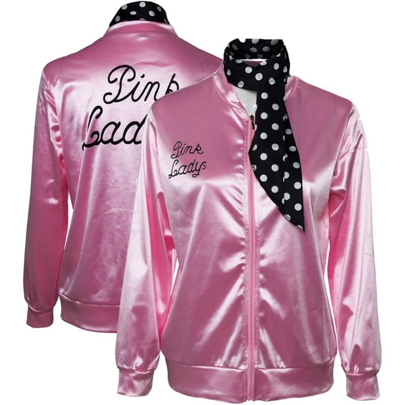 Women's 50s Ladys Pink Satin J - огляд і ціна Women'S Accessories In The 1950S