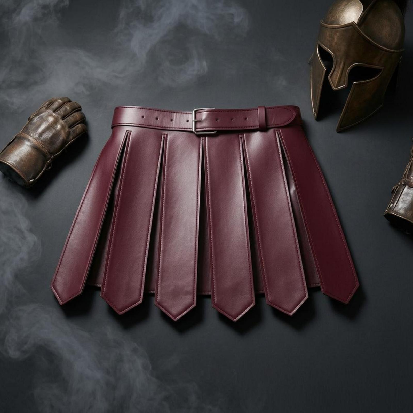PU Leather Spartan Warrior Ski - огляд і ціна Women'S Kilt Accessories
