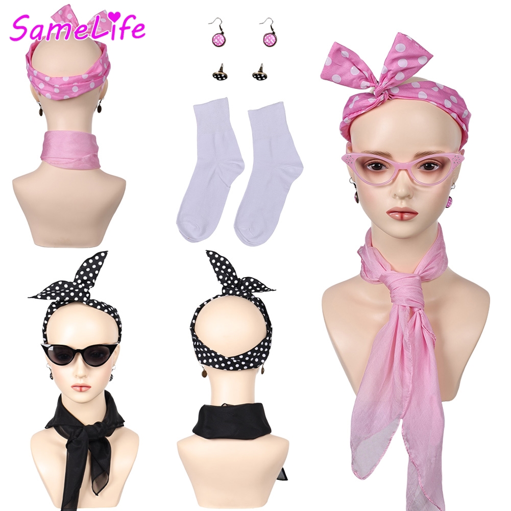 Movie Grease 1950s Pink Ladies - огляд і ціна Women'S Accessories In The 1950S