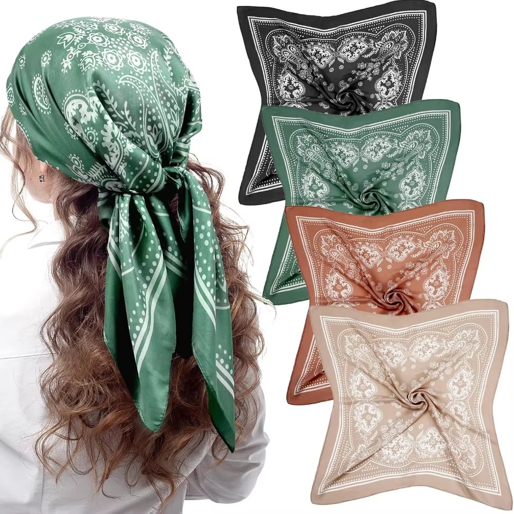 Luxury Brand Silk Square Paisl - огляд і ціна Women Accessories Brands