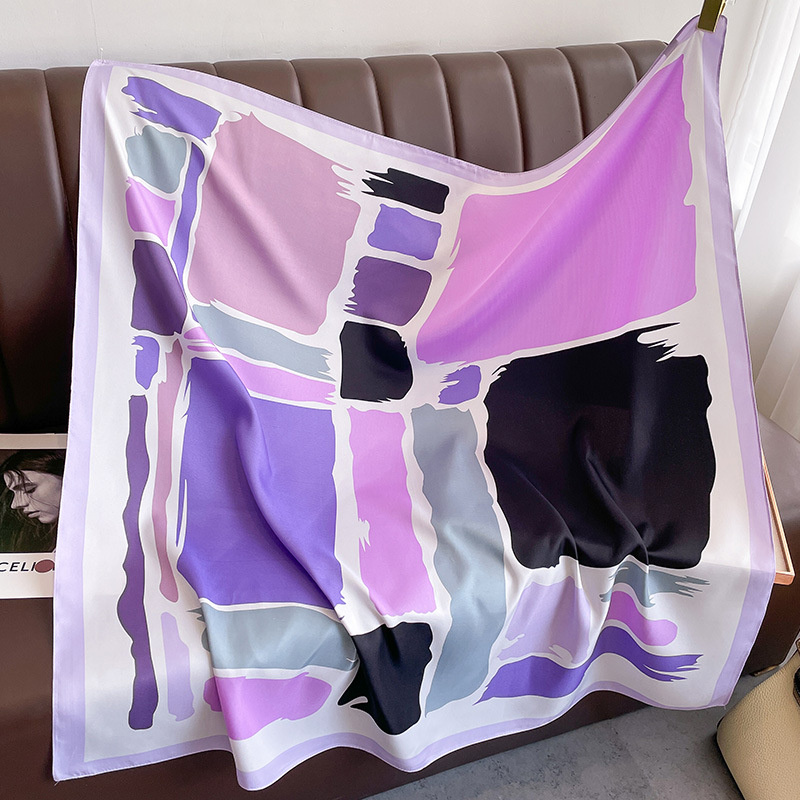 90*90cm Luxury Brand Silk Squa - огляд і ціна Women Accessories Brands