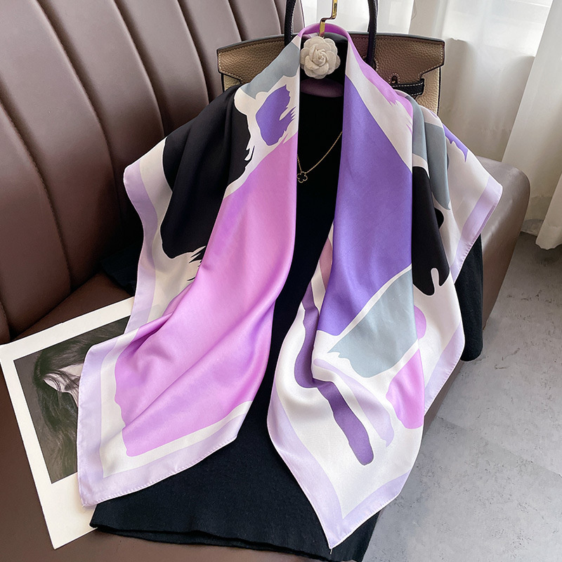 90*90cm Luxury Brand Silk Squa - огляд і ціна Women Accessories Brands