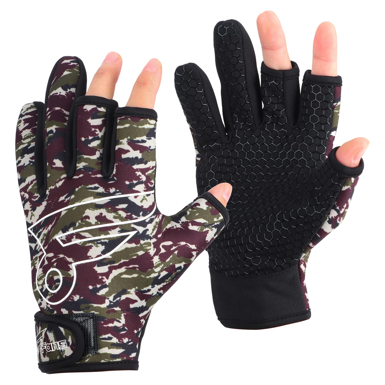 8Fans Fishing Gloves - Finger  - огляд і ціна Women'S Kayak Accessories