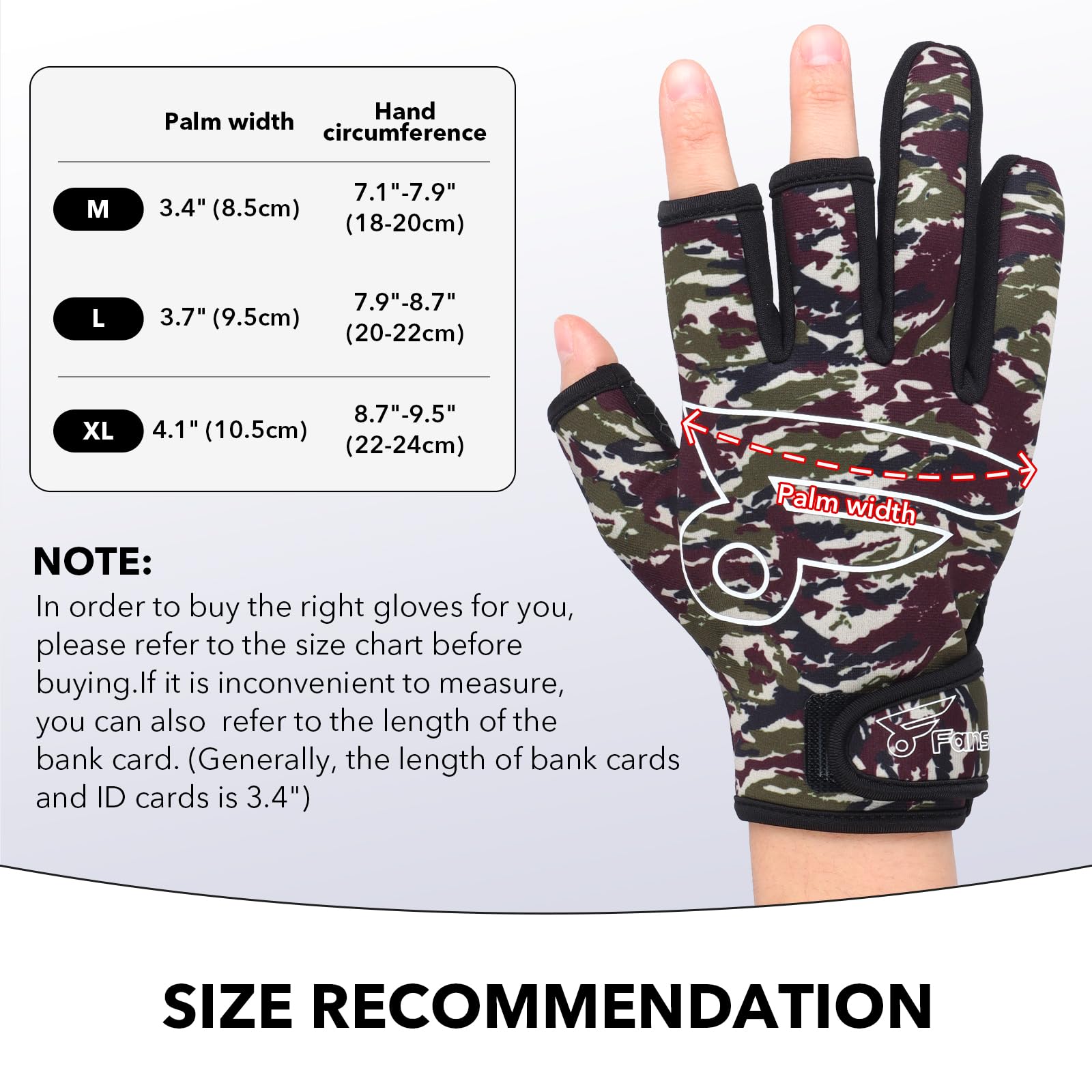 8Fans Fishing Gloves - Finger  - огляд і ціна Women'S Kayak Accessories