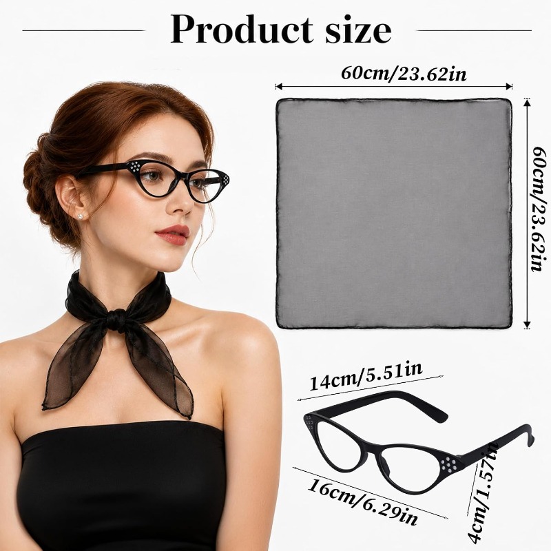 2PCS 50s Accessories for Women - огляд і ціна Women'S Accessories In The 1950S