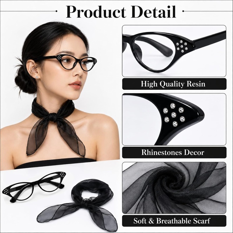 2PCS 50s Accessories for Women - огляд і ціна Women'S Accessories In The 1950S